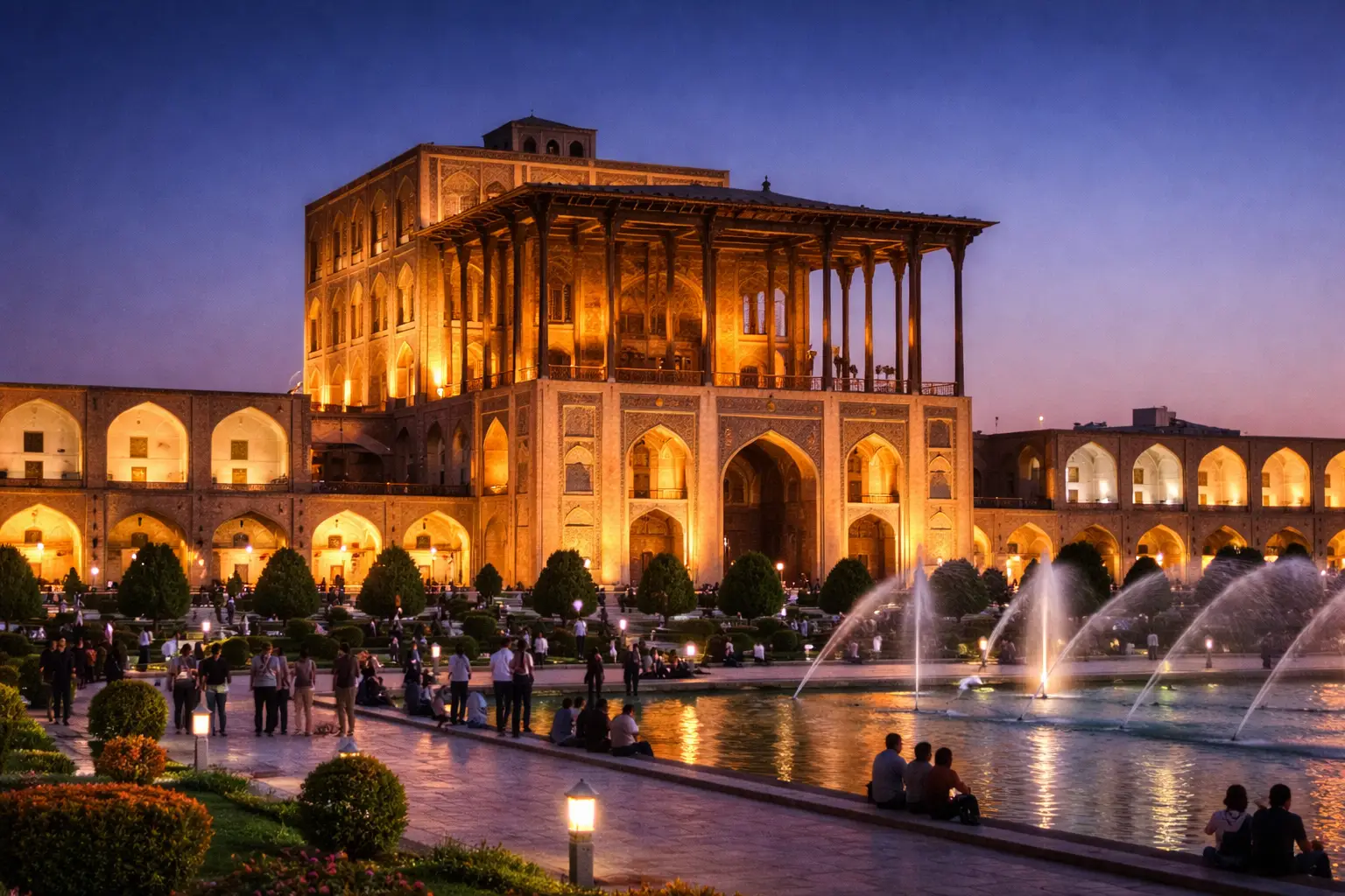 عمارت عالی قاپو در اصفهان افزایش فروش با پنل پیامکی